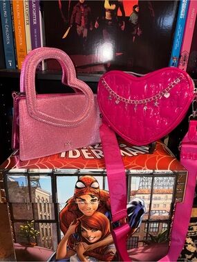 Paris Hilton Handbag Duo - Hot Pink & Light Pink